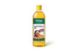 Wood Cold Pressed Groundnut Oil